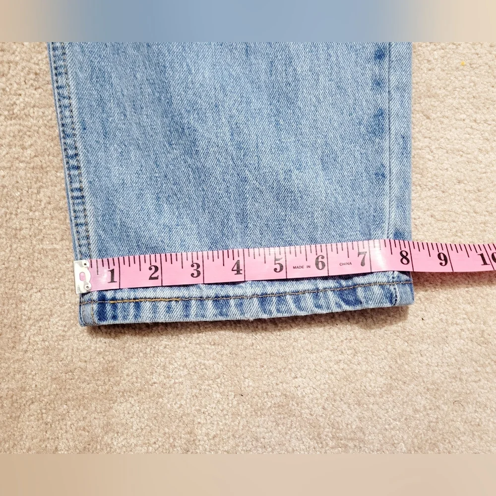 Levi’s 550 Relaxed Fit Jeans Men’s W34 L36 Light Wash 100% Cotton Denim - Picture 10 of 16